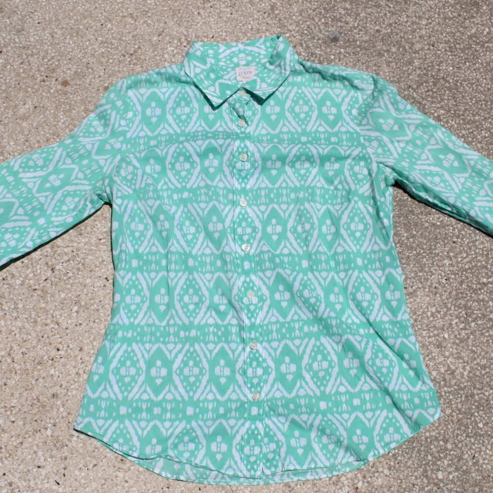 J. Crew Woman's Button Down Shirt